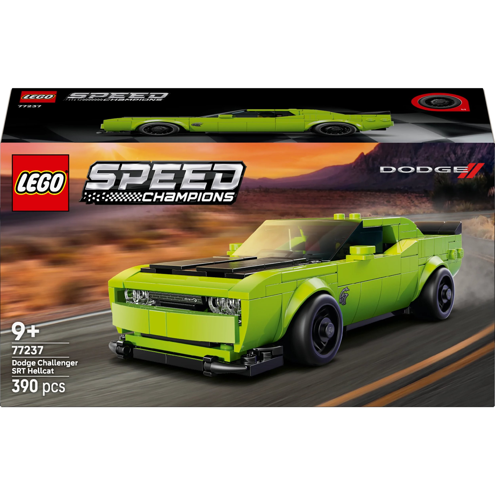 LEGO SPEED CHAMPIONS SPORTS CAR DODGE CHALLENGER SRT HELLCAT 77237 (77237)