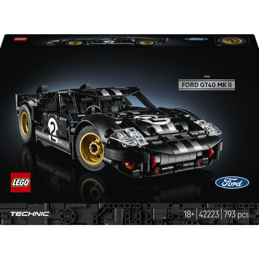LEGO TECHNIC RACING CAR 1966 FORD GT40 MKII 42223 (42223)